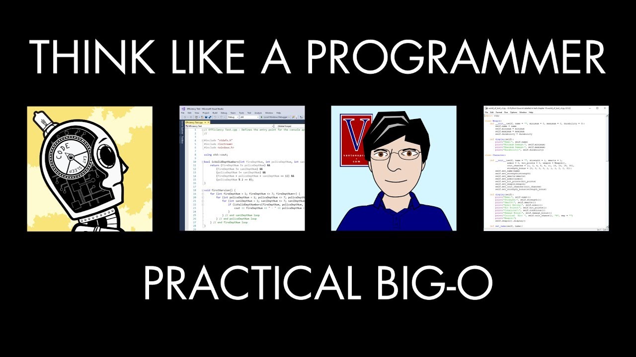 Practical Big-O Notation (Think Like a Programmer)
