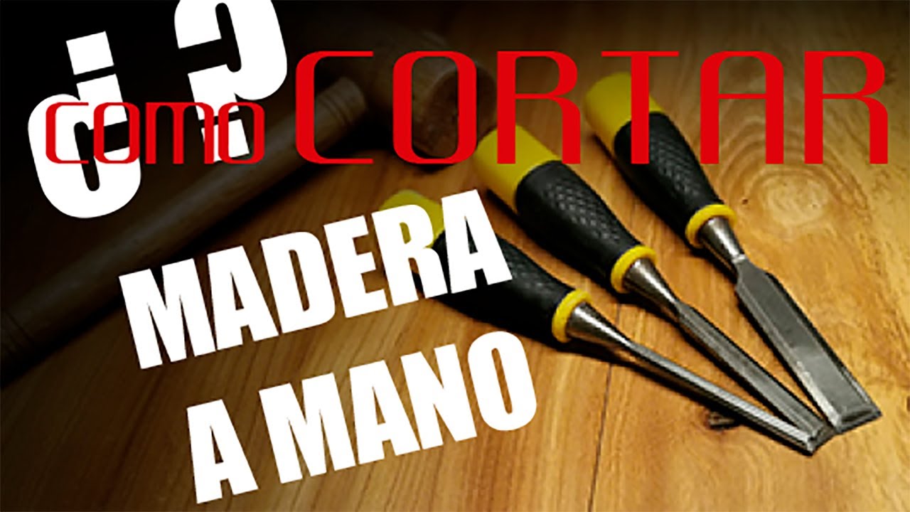 🟢 como usar los FORMONES para madera y CINCELES (formones STANLEY) ⚙