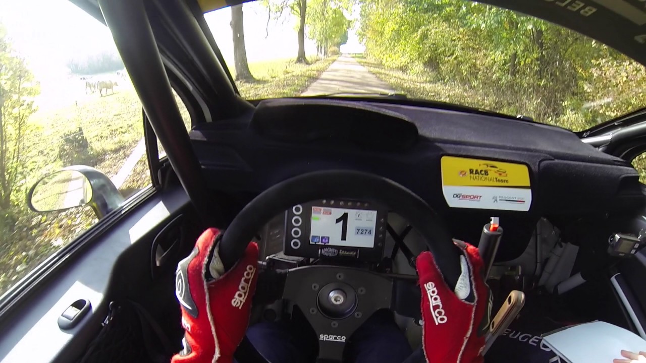 Onboard test Condroz 2016 / Guillaume de Mévius - Louis Louka 208 R2