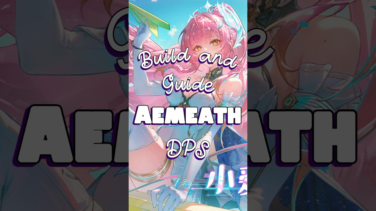 STRONGEST DPS EVER? 🔥 AEMEATH Build: Best Echoes, Mech & Teams | WUWA 3.2 | #shorts 💜🦇