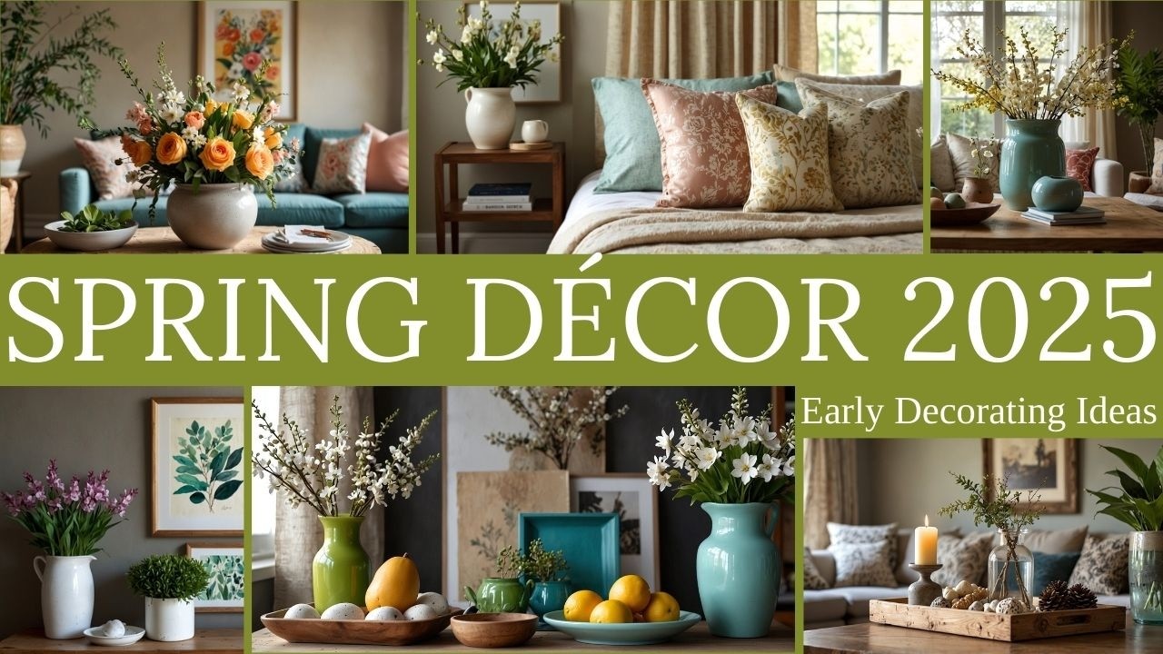 New Spring Décor 2025 | Early Spring Decorating Ideas for a Fresh Look