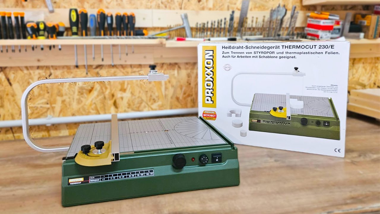 Tagli Perfetti Polistirolo! UNBOXING & TEST | PROXXON Thermocut 230/E