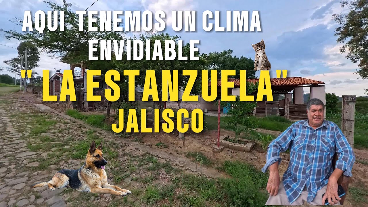 La  Estanzuela Jalisco Hay 106 habitantes y está a 1,428 metros de altura