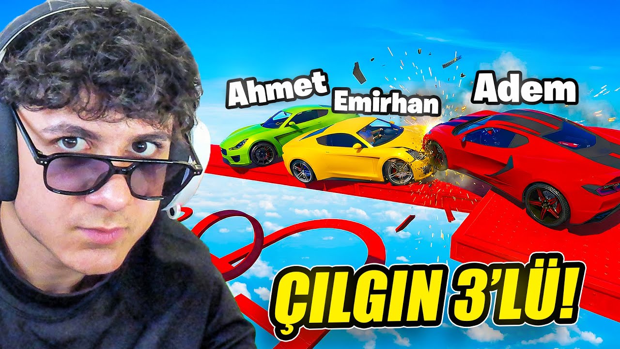 DÜNYANIN EN KOMİK 3'LÜSÜ İLE PARKUR!! 😂 | GTA V PLAYLIST