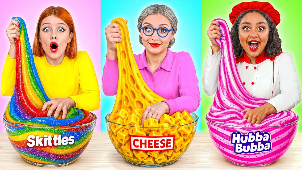 Кулинарный Челлендж: Я против Бабушки | Вкусные Рецепты с Едой от Multi DO Joy
