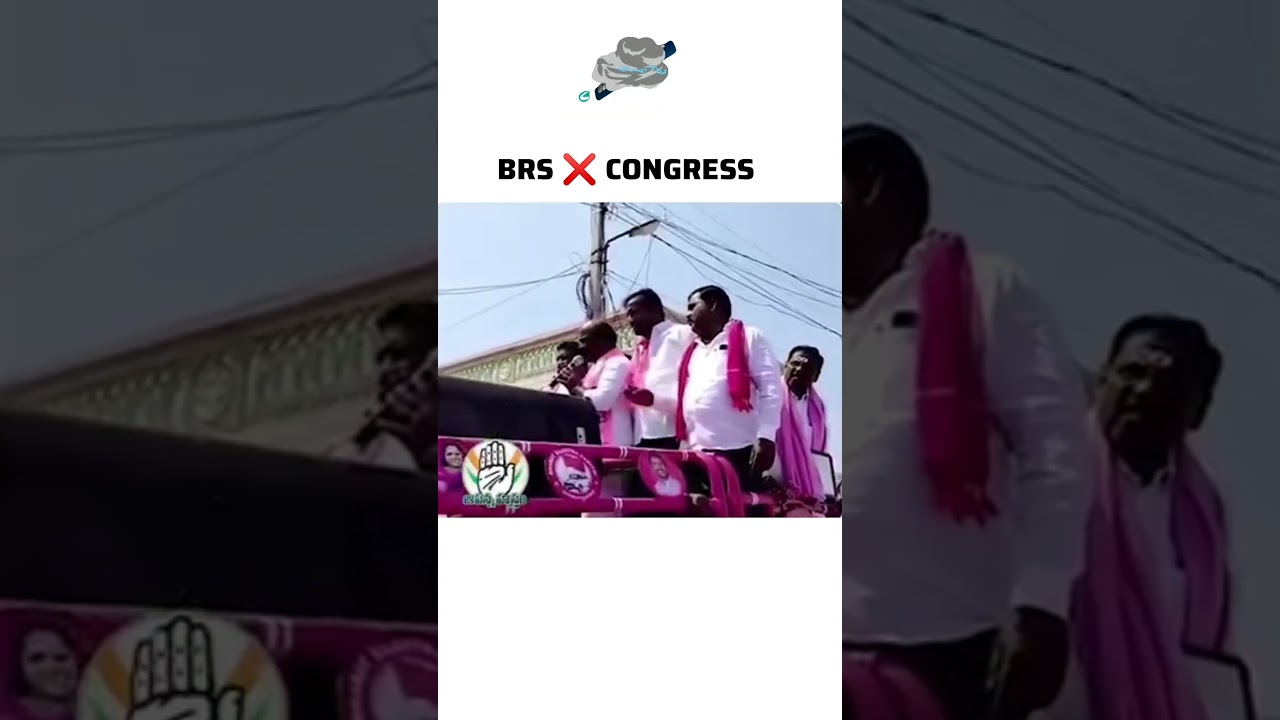 BRS ❌ CONGRESS party fan's be like 🤣#kcr,#revanthreddy,#reels,#trolls,#congressparty,#brsparty
