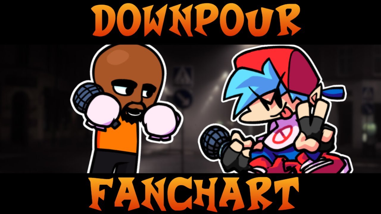 FNF DOWNPOUR FANCHART | Vs Matt Fansong