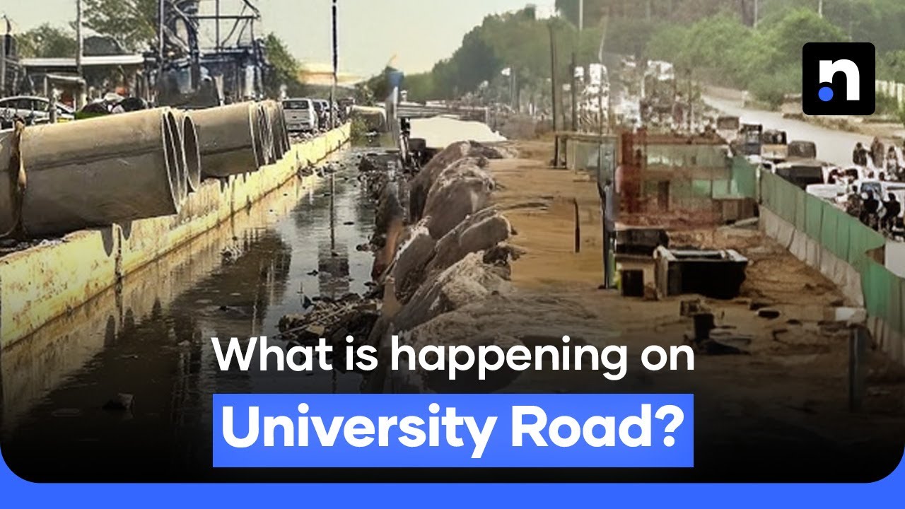 Karachi&rsquo;s University Road turns travel into endurance test | Nukta
