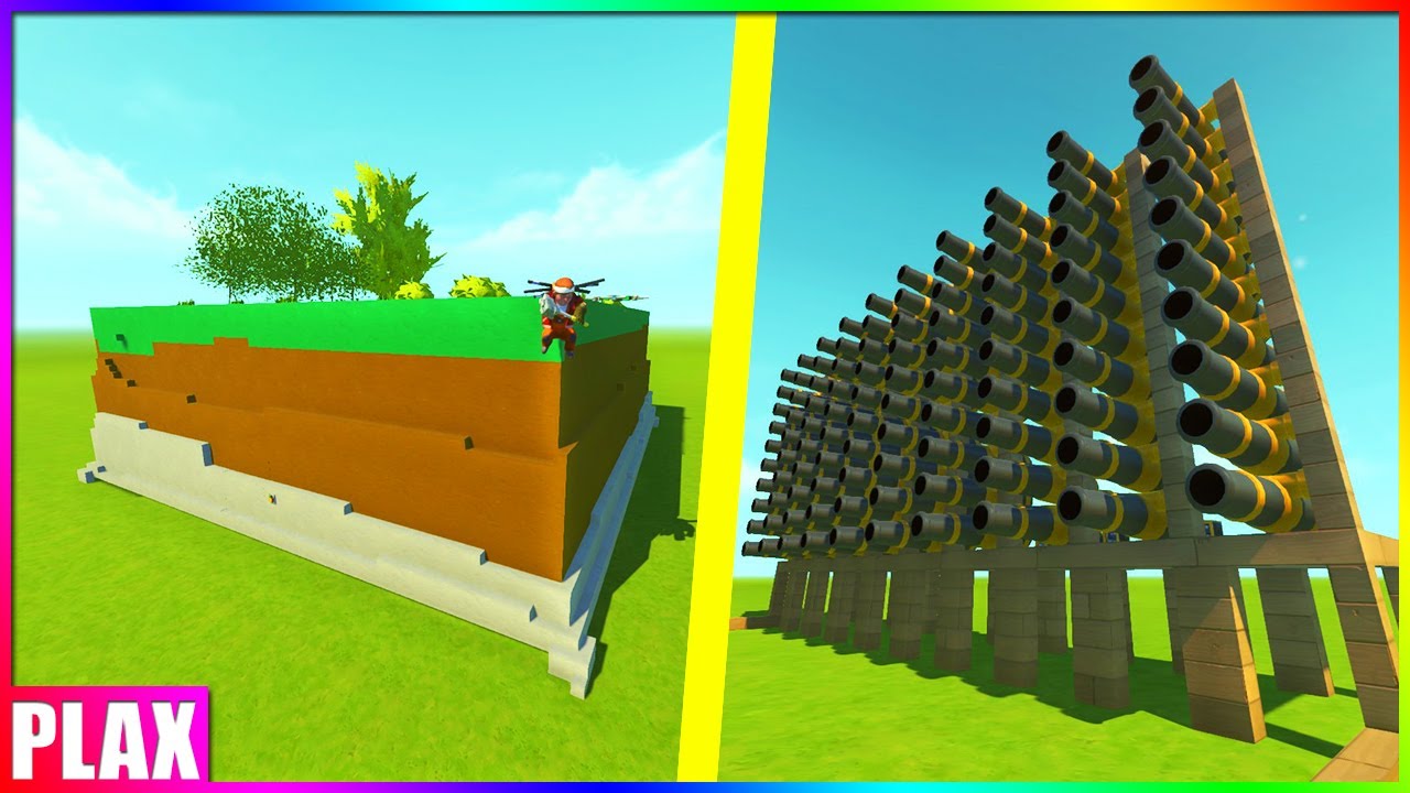 🔴 DUŻO ARMAT KONTRA BUNKIER OD WIDZA!! /BLADII - SCRAP MECHANIC