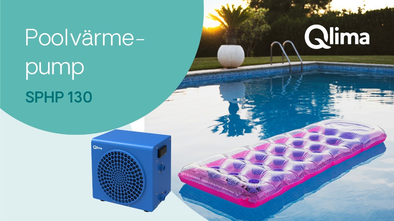 Poolv&auml;rmepump Qlima SPHP 130