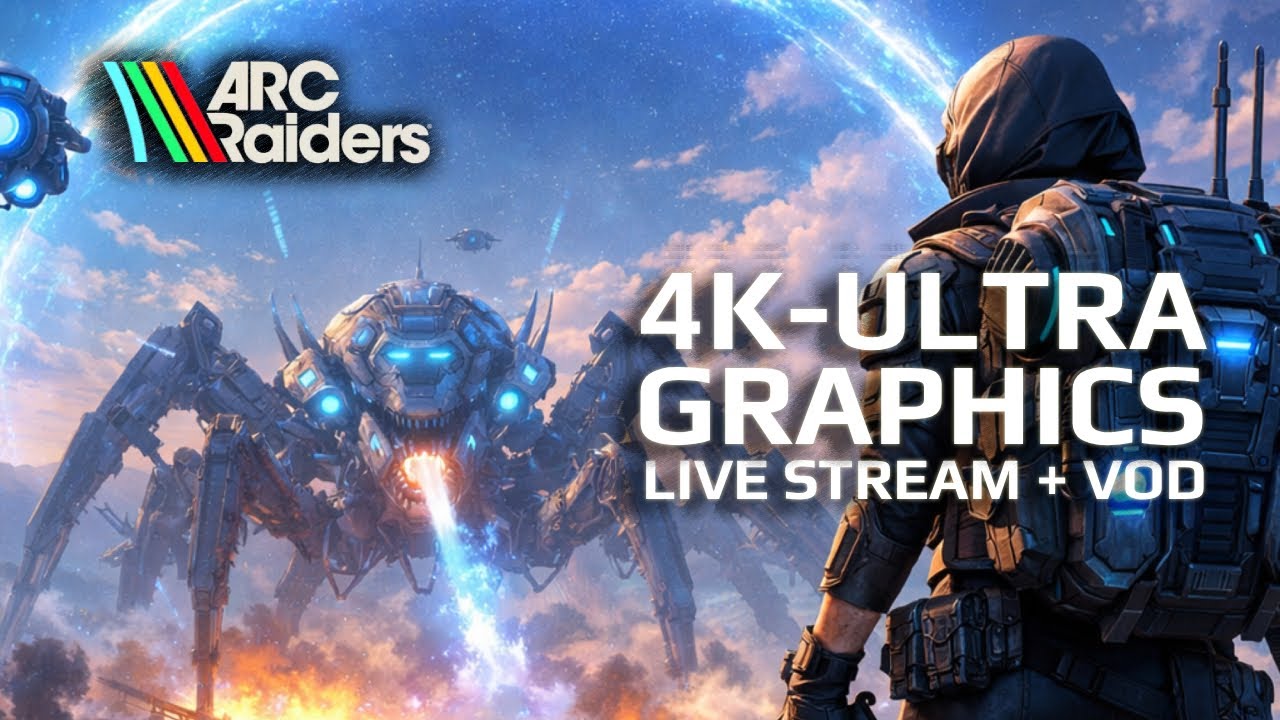 4K Arc Raiders | Witness the Queen Fall — Live and VOD