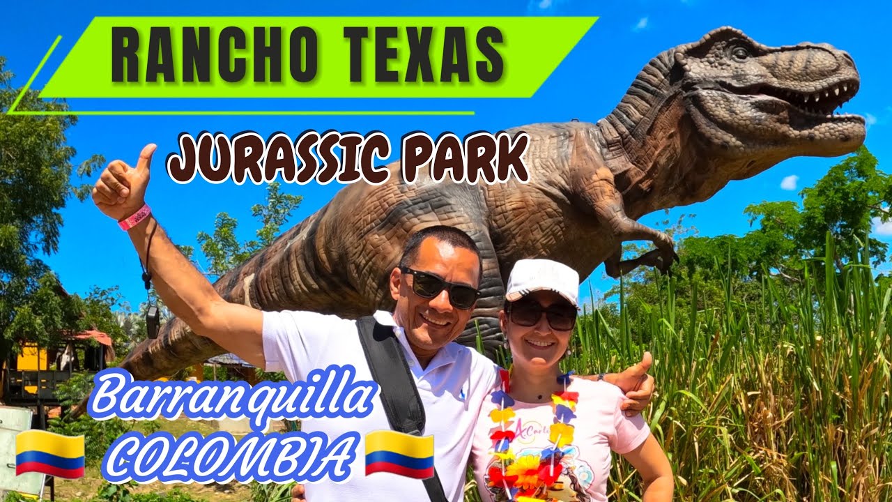 🦕JURASSIC PARK🦖RANCHO TEXAS #Barranquilla #Colombia