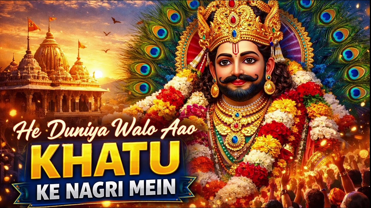 Aao Re Aao Khatu Nagri 🙏 | Khatu Shyam Ji Bhajan | Trending Shyam Song