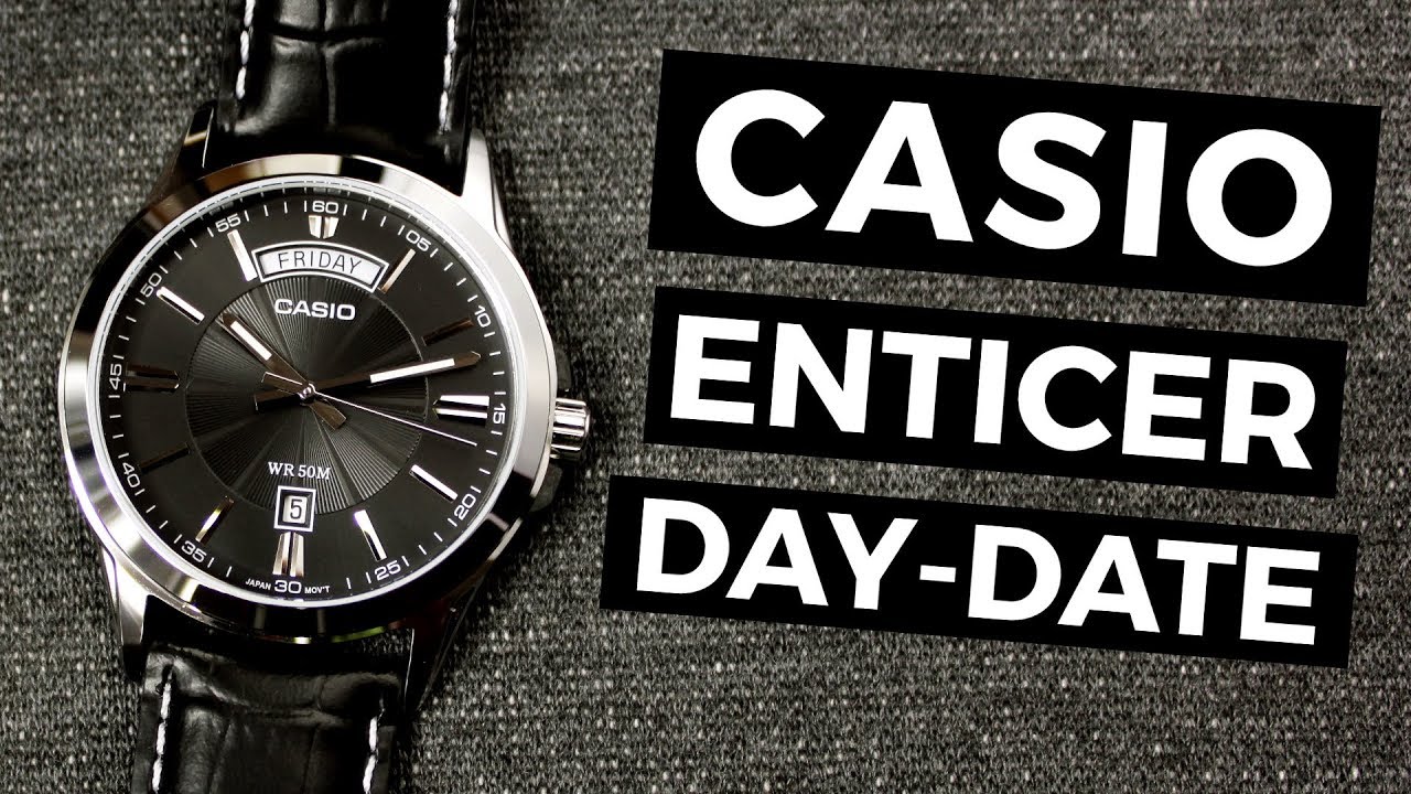 CASIO ENTICER DAY-DATE MTP-1381L &ndash; recenzja zegarka | TikTalk odc. 53
