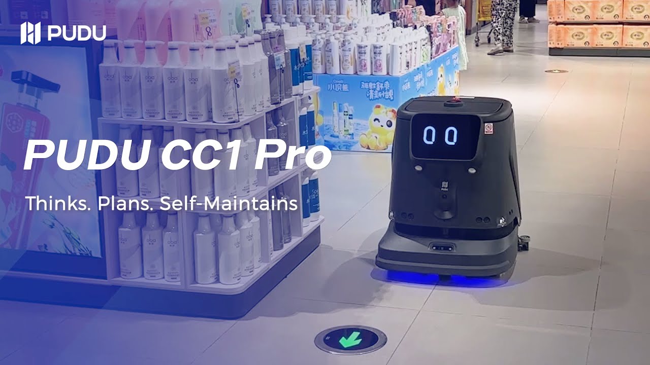 PUDU CC1 Pro Use Case Video