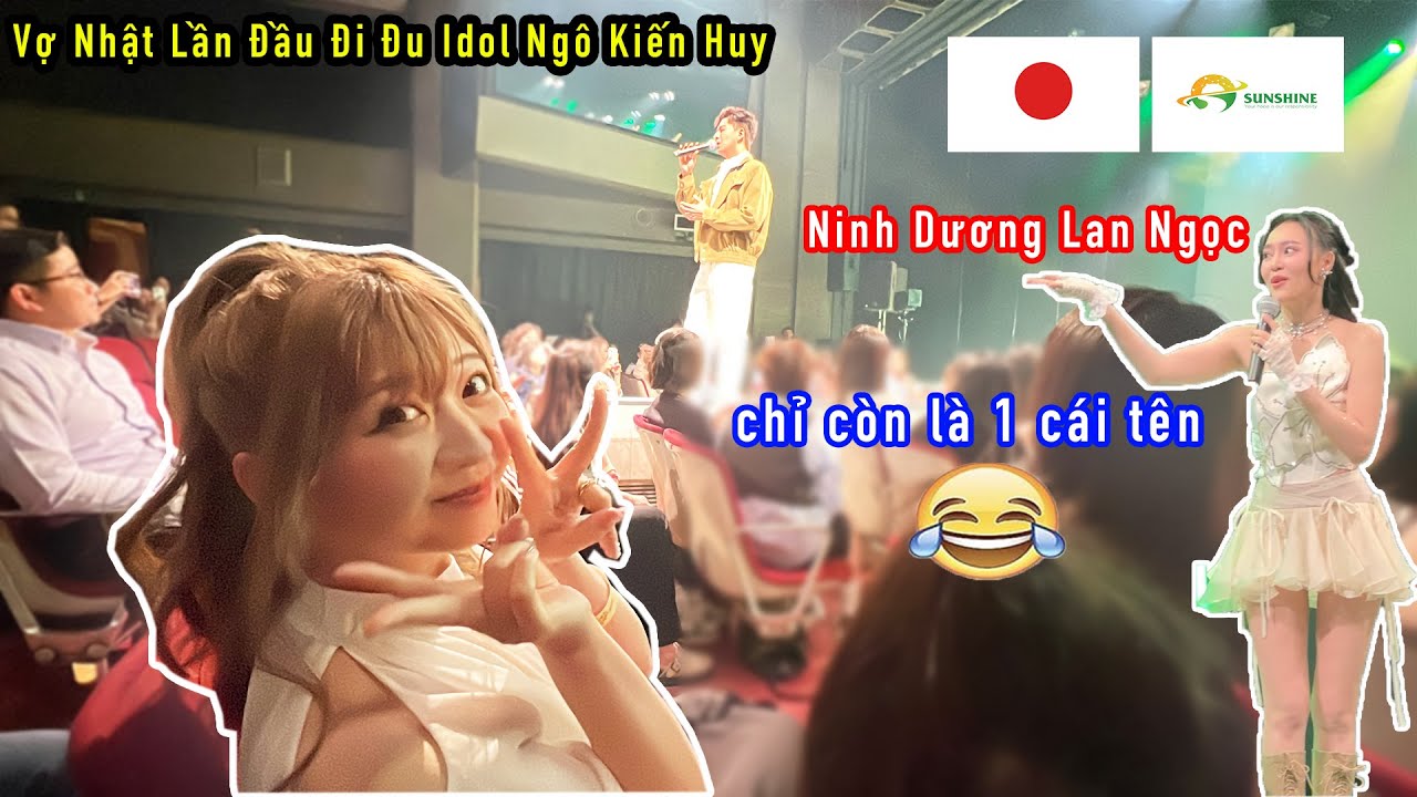 Dẫn Vợ Nhật Đi Sự Kiện Xem Nghệ Sĩ Việt Nam Biểu Diễn | Fan Meeting Ngô Kiến Huy Tokyo 2024