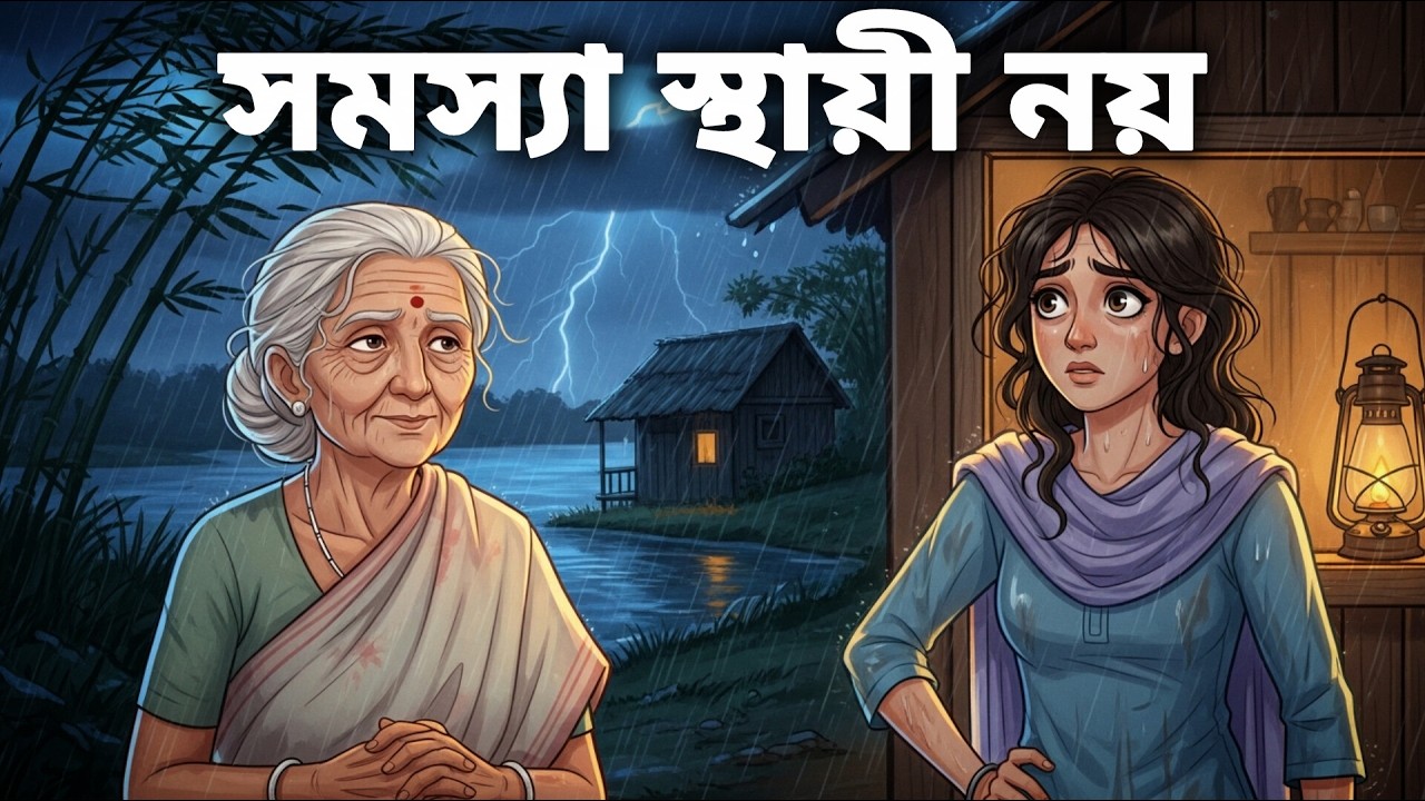 কঠিন সময় মানুষকে গড়ে তোলে। এক বৃদ্ধা ও কিশোরীর অনুপ্রেরণামূলক গল্প