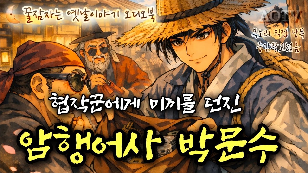 🌜협작꾼에게 미끼를 던진 암행어사 박문수, 어사 박문수 시리즈 2차 제4부 / 중간광고없는 옛날이야기 / 전래동화 / 잠자리동화 / 오디오북 #알오티비