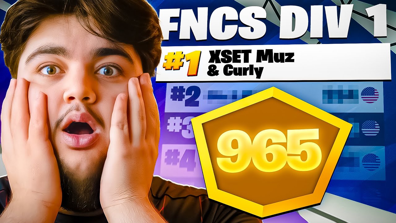 1ST PLACE FNCS DIVISON 1 - 965 POINTS 🥇