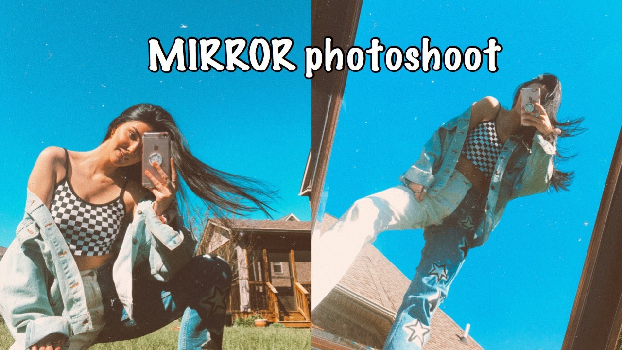 MIRROR OUTSIDE PHOTOSHOOT: Shot on IPHONE!