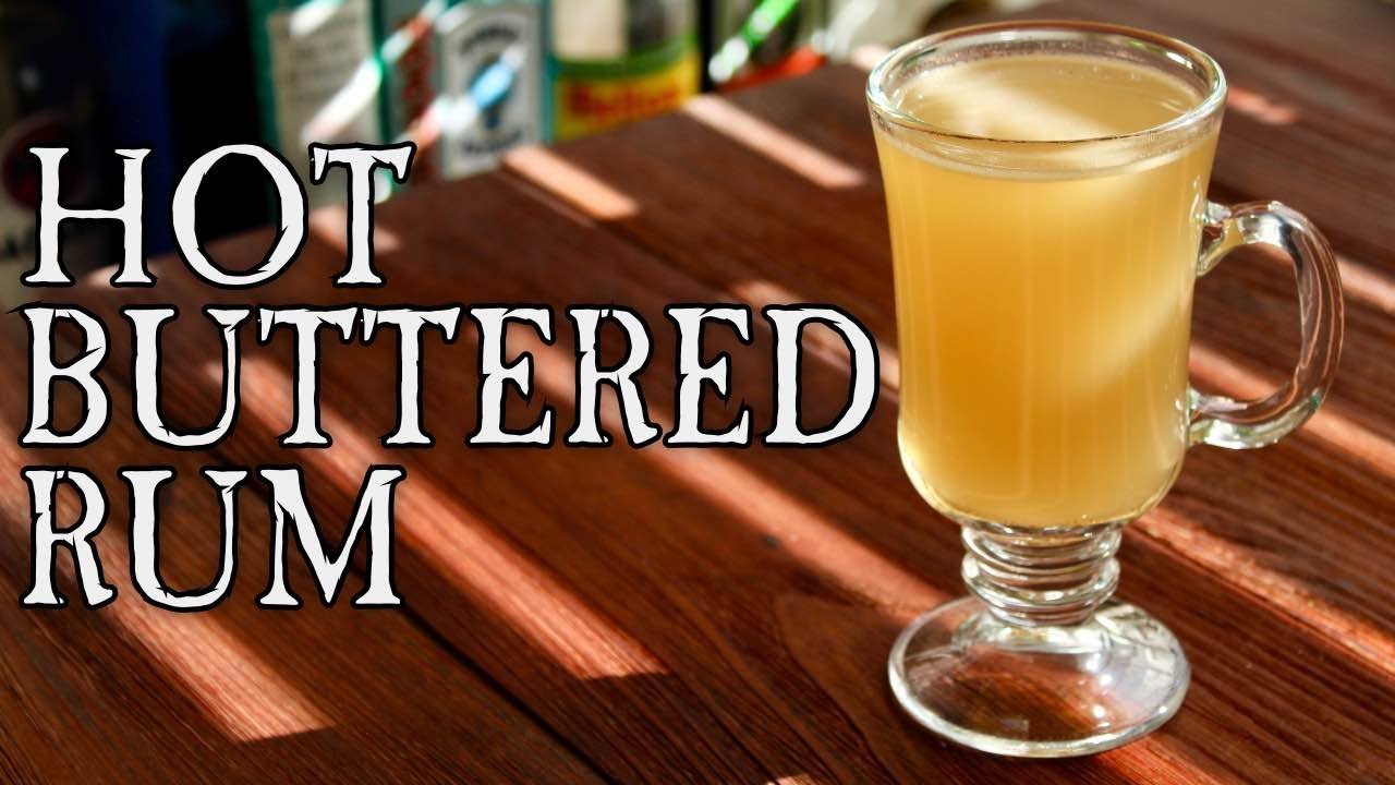Hot Buttered Rum - With Delicious Blended Butter