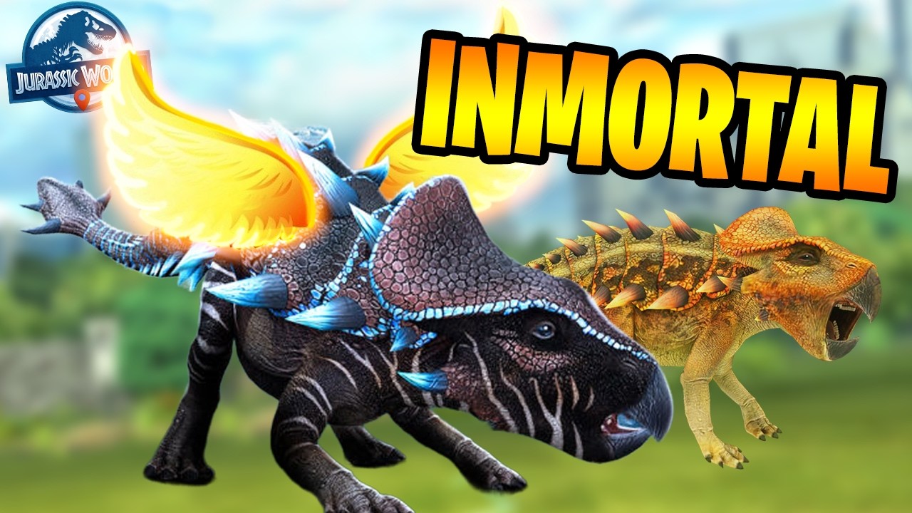 El DINOSAURIO que DEBES TENER - PROTO LUX | Jurassic World Alive [ Incluye canción ]