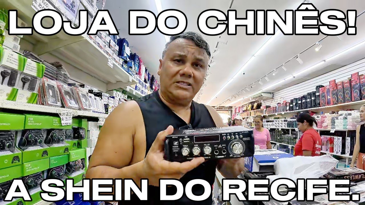 MAIS UMA LOJA DO CHINÊS QUE ESTÁ BOMBANDO NO RECIFE.