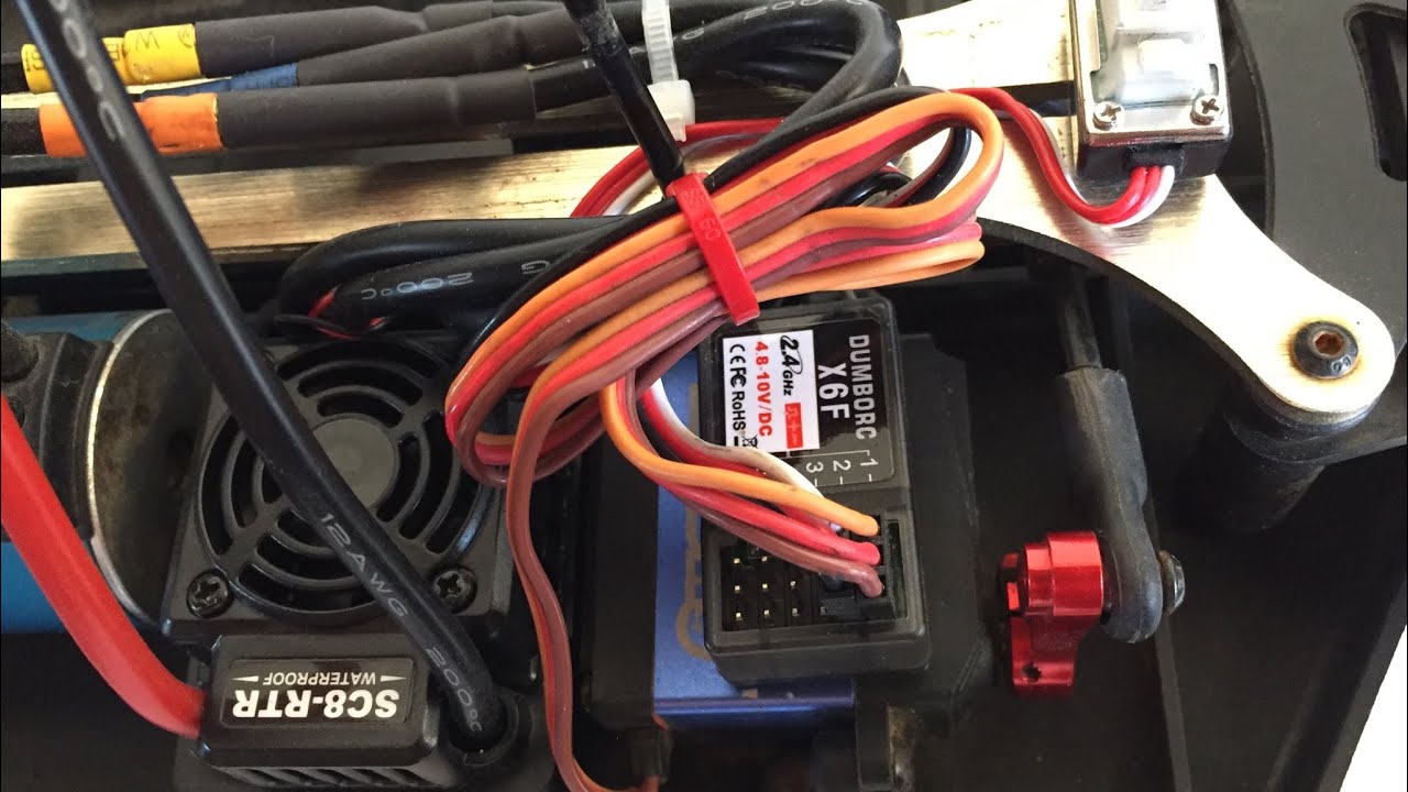 JLB Cheetah - How To Bind A Dumbo Rc Receiver & Transmitter!!!!