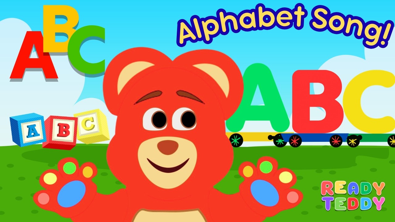 ABC (Alphabet Song) - Nursery Rhymes and Kids Songs - Ready Teddy