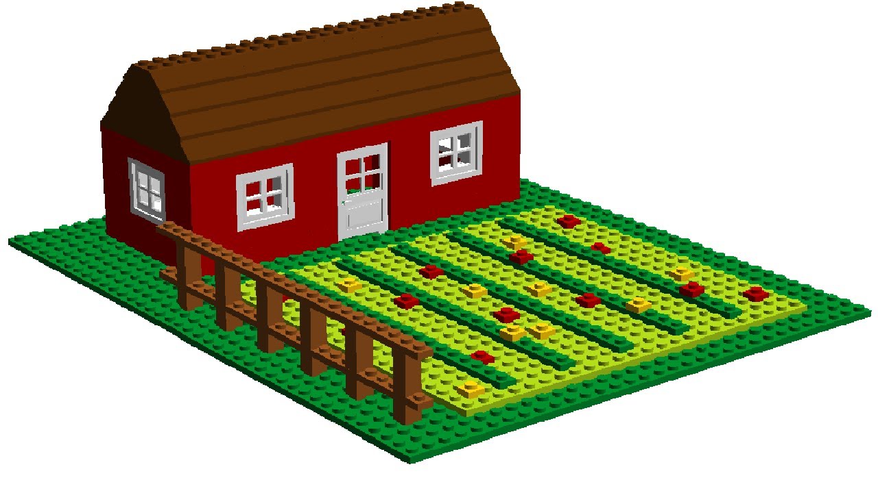 How to Build a Lego Barn | MOC