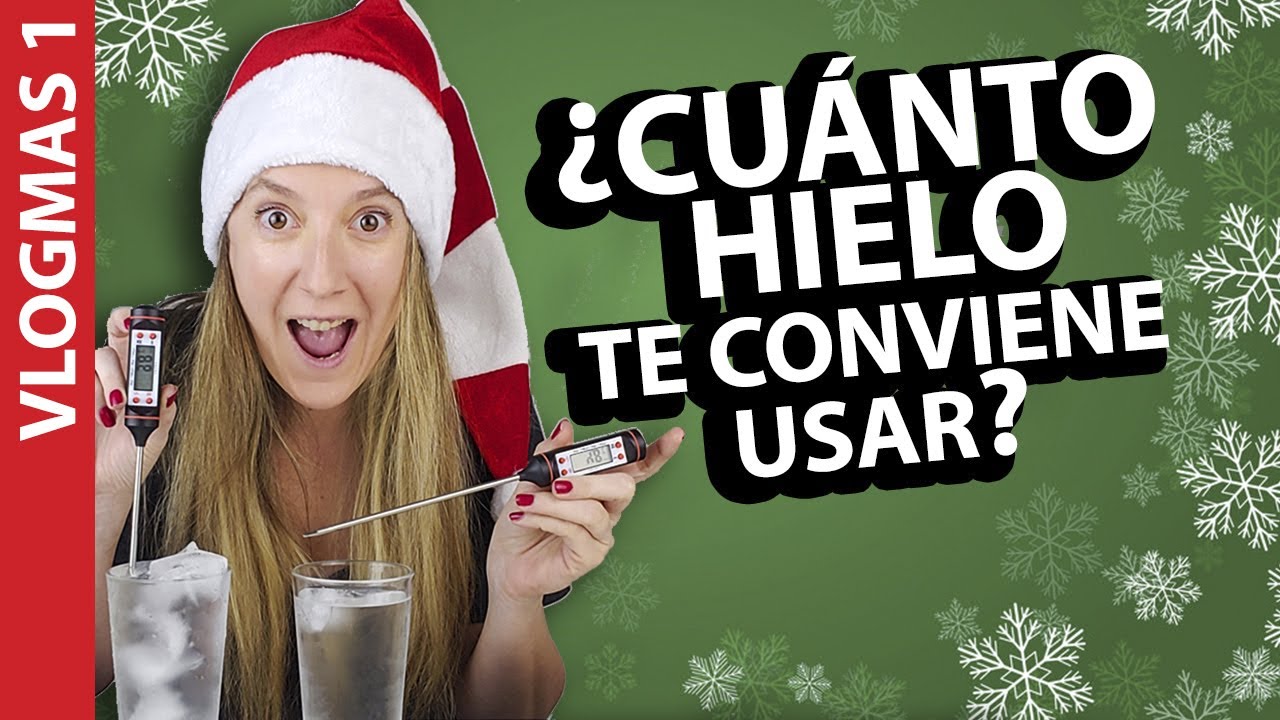 CALCULAR EL HIELO PARA LAS FIESTAS - Cual hielo dura m&aacute;s? AGUS BLANCO | VLOGMAS