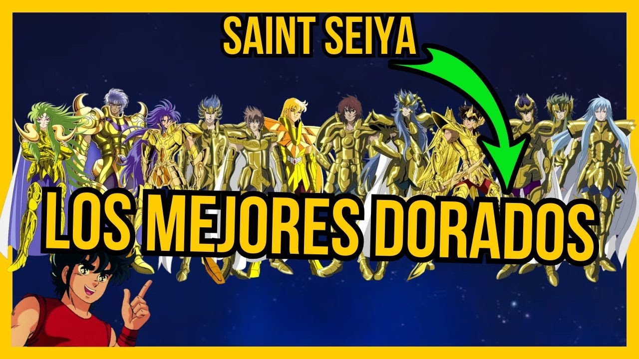 ¿Quiénes son los Caballeros de Oro mas Poderosos? | Saint Seiya