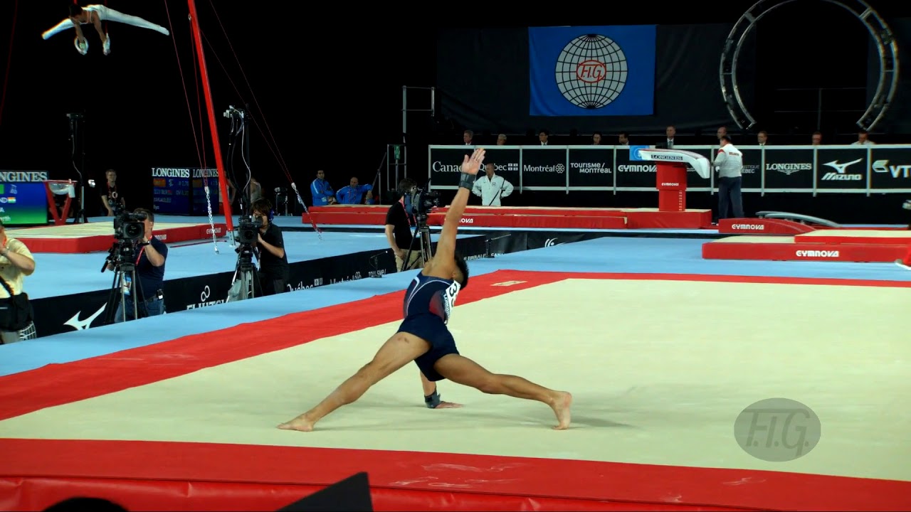 MOLDAUER Yul (USA) - 2017 Artistic Worlds, Montréal (CAN) - Qualifications Floor Exercise
