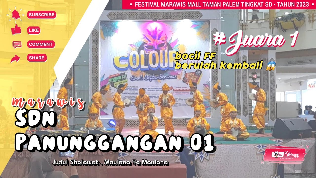 WOW‼️ MARAWIS SDN PANUNGGANGAN 01 || FESTIVAL MARAWIS MALL TAMAN PALEM TINGKAT SD - TAHUN 2023