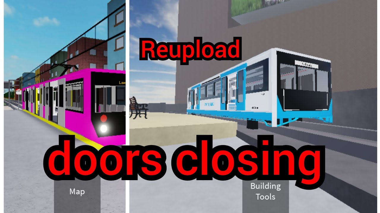 15 minutes of Roblox trains door closing (re-uploaded from 18 minutes version)