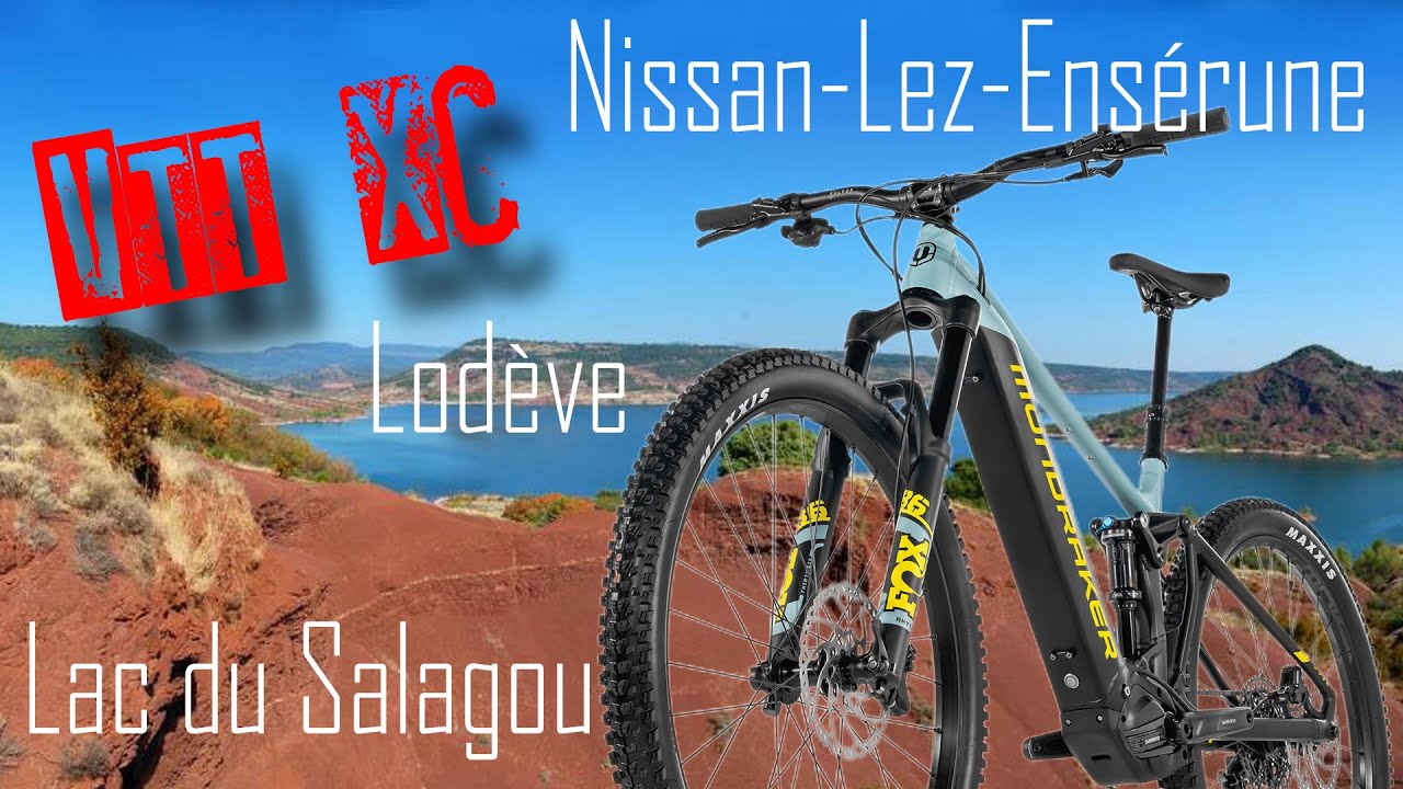 [VTT XC] LAC DU SALAGOU, LODÈVE, NISSAN-LEZ-ENSÉRUNE