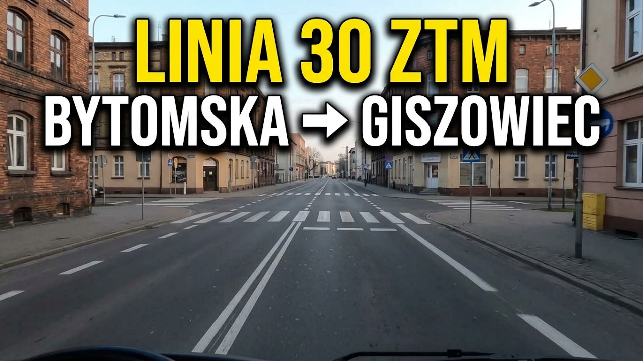 Linia 30 ZTM - Michałkowicka Bytomska - Giszowiec Kopalnia Staszic | cała trasa
