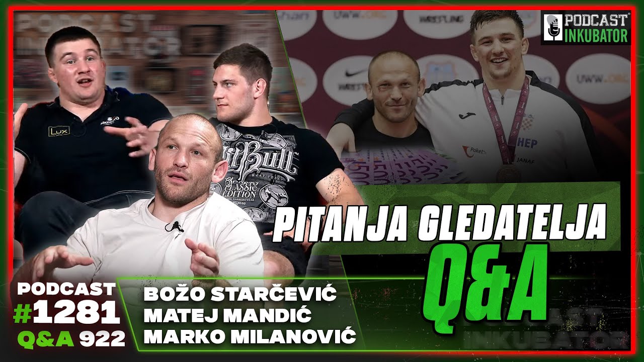 Podcast Inkubator #1281 Q&A 922 - Božo Starčević, Matej Mandić i Marko Milanović