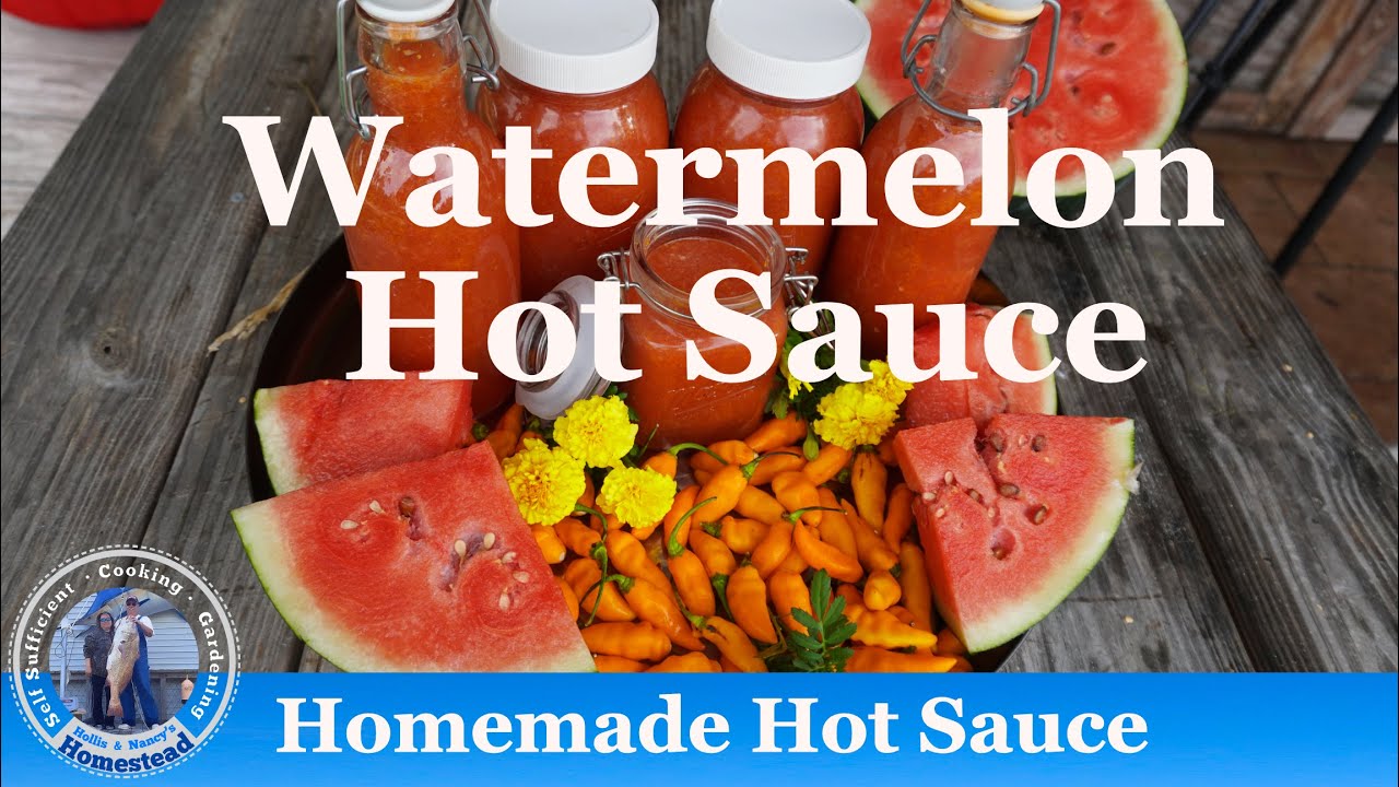 Create Explosion of Flavor With Your Own Watermelon Hot Sauce!