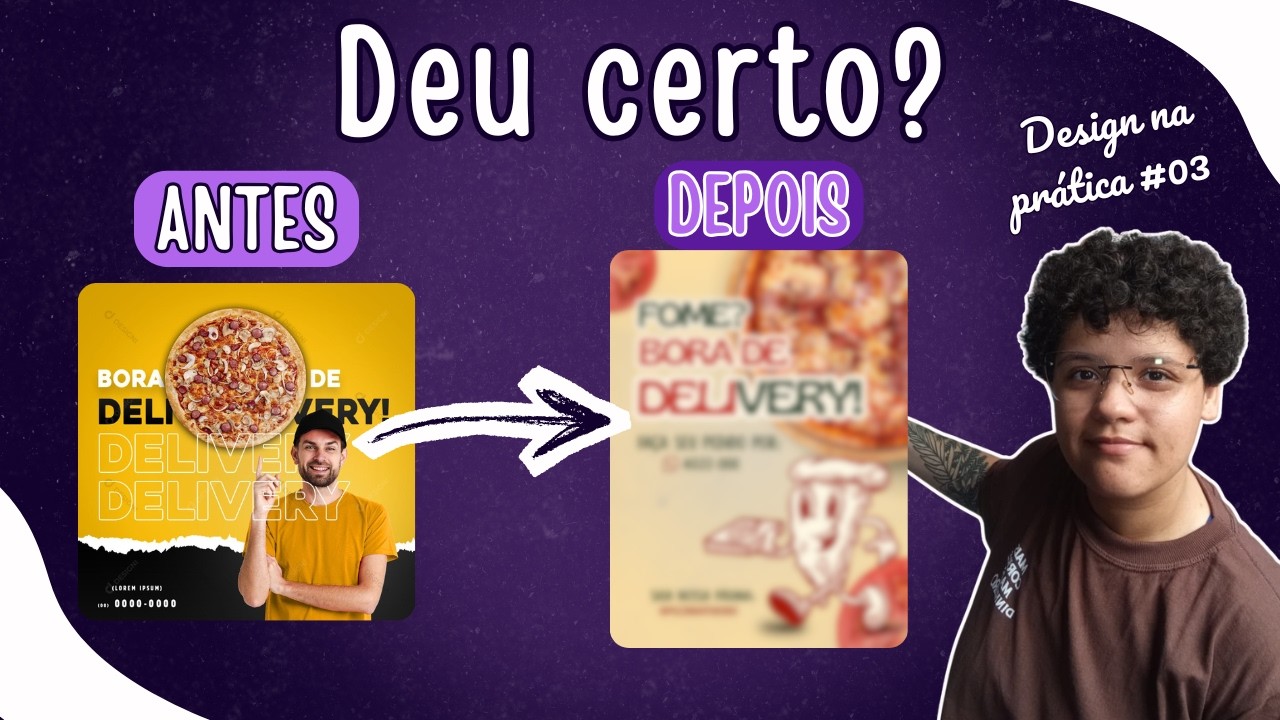 Recriei um post do Google no Canva do zero/ Será que fui longe demais?