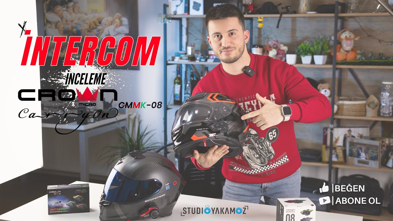 CROWN MICRO INTERKOM CMMK-08 / 06 KULLANICI DENEYİMİ #interkom #crownmicro #kask #motovlog