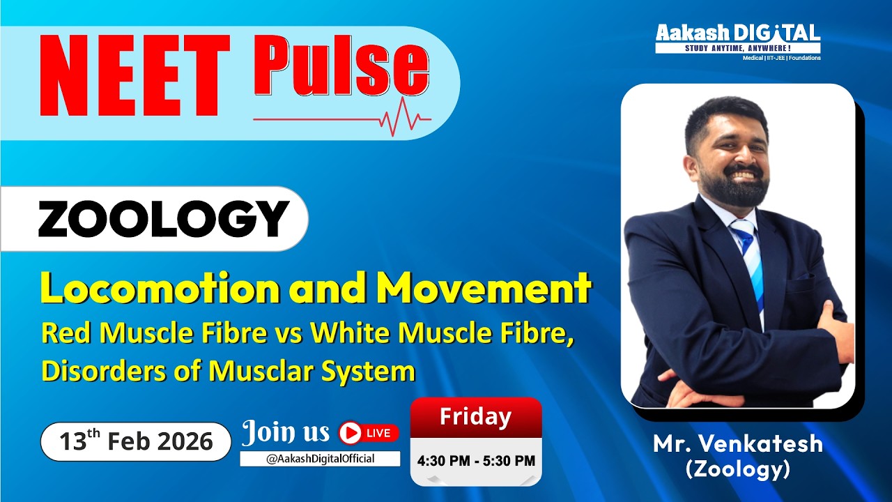 Locomotion & Movement | NEET Pulse | Zoology 📝