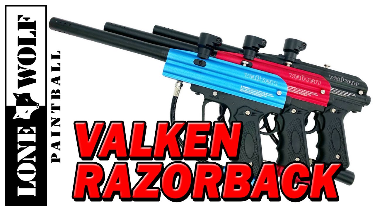 Valken Razorback Review and Comparison to HK Army Sabr | Lone Wolf Paintball Michigan