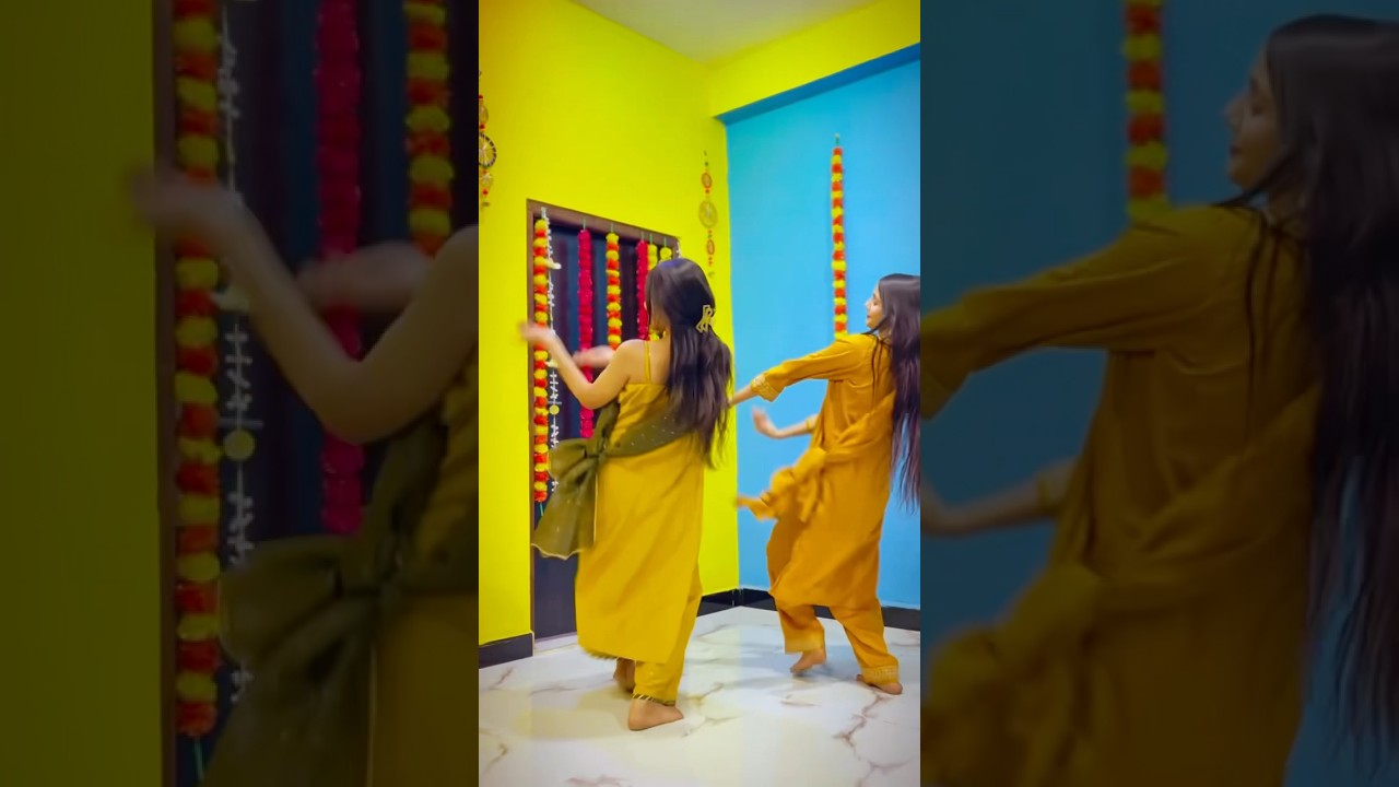 Likh ke mehndi se sajna ka naam wedding dance cover by sisters #youtubeshorts #dancecover #viral