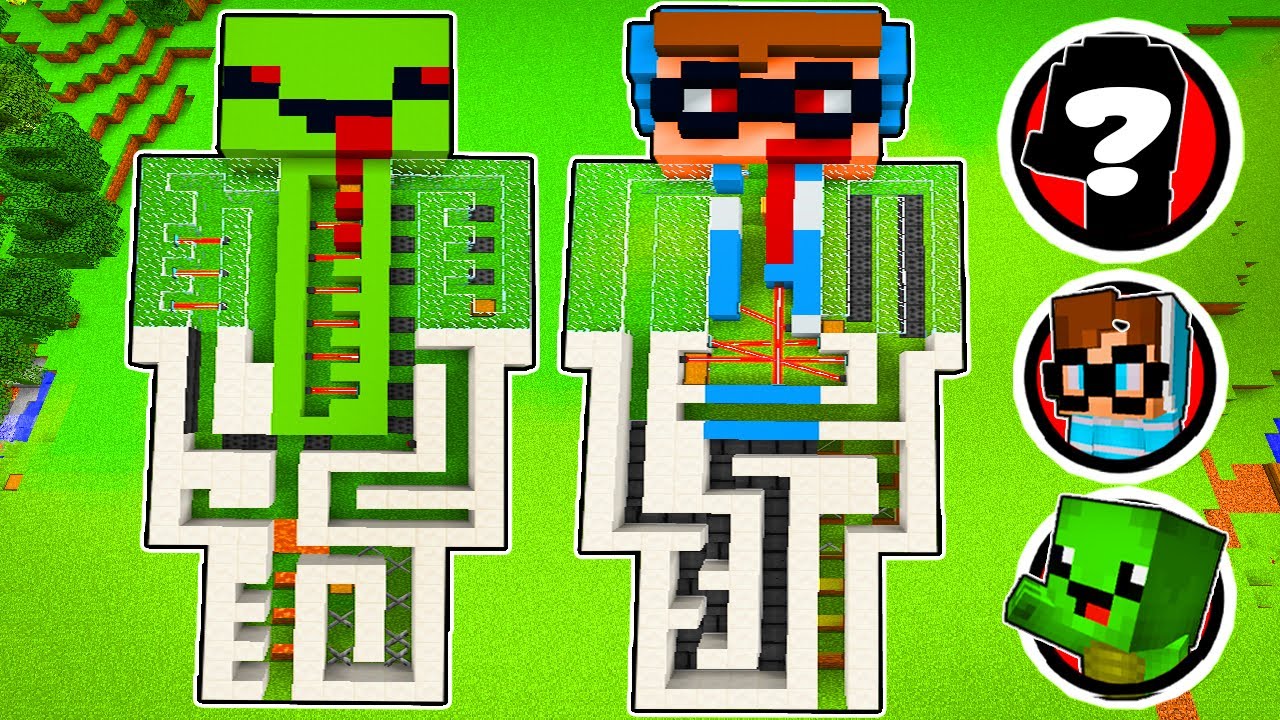 XXL SKIBIDI DENDY TOILET LABYRINTH vs SKIBIDI BUFLO LABYRINTH in MINECRAFT!