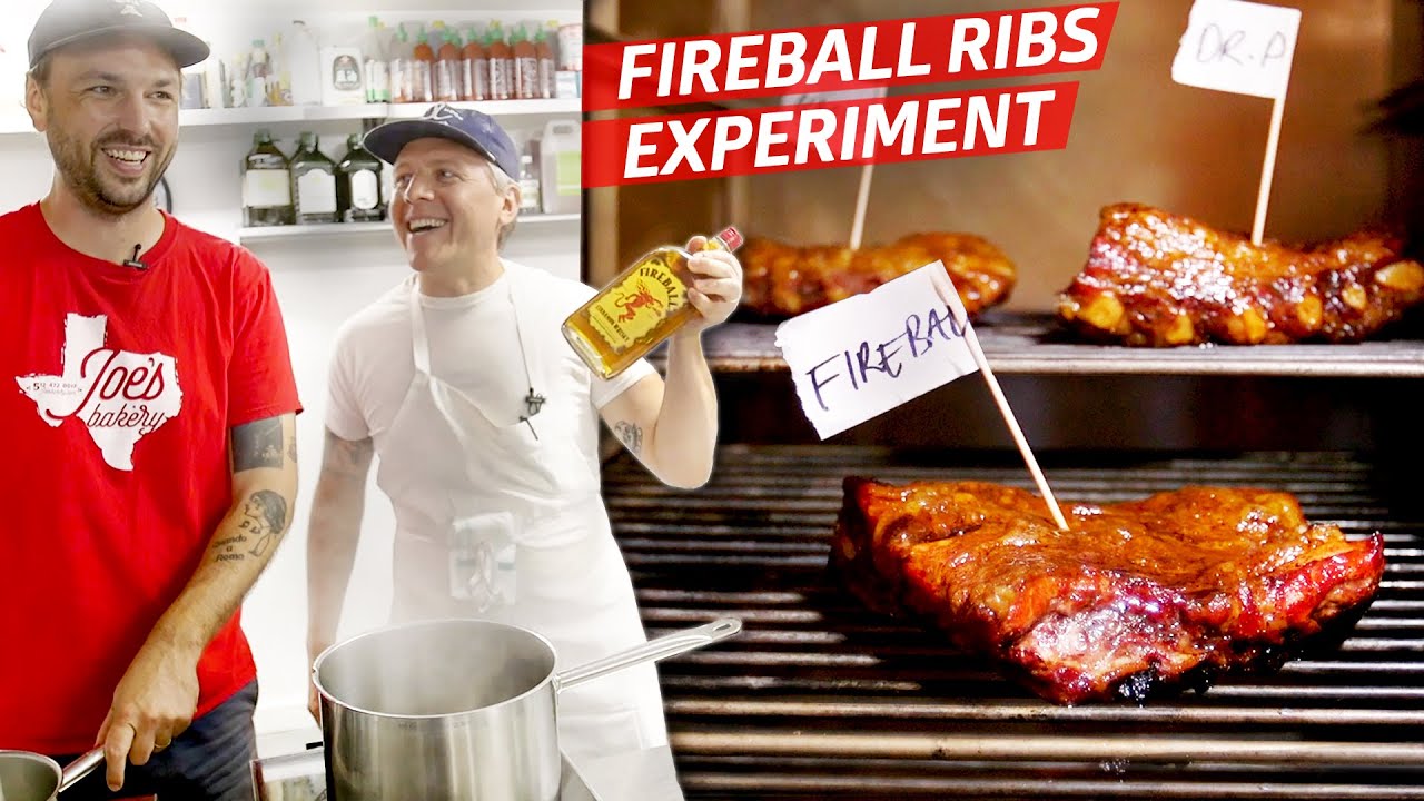 What Makes a Better Glaze for Ribs: Fireball Whiskey or Dr Pepper? &mdash; Prime Time