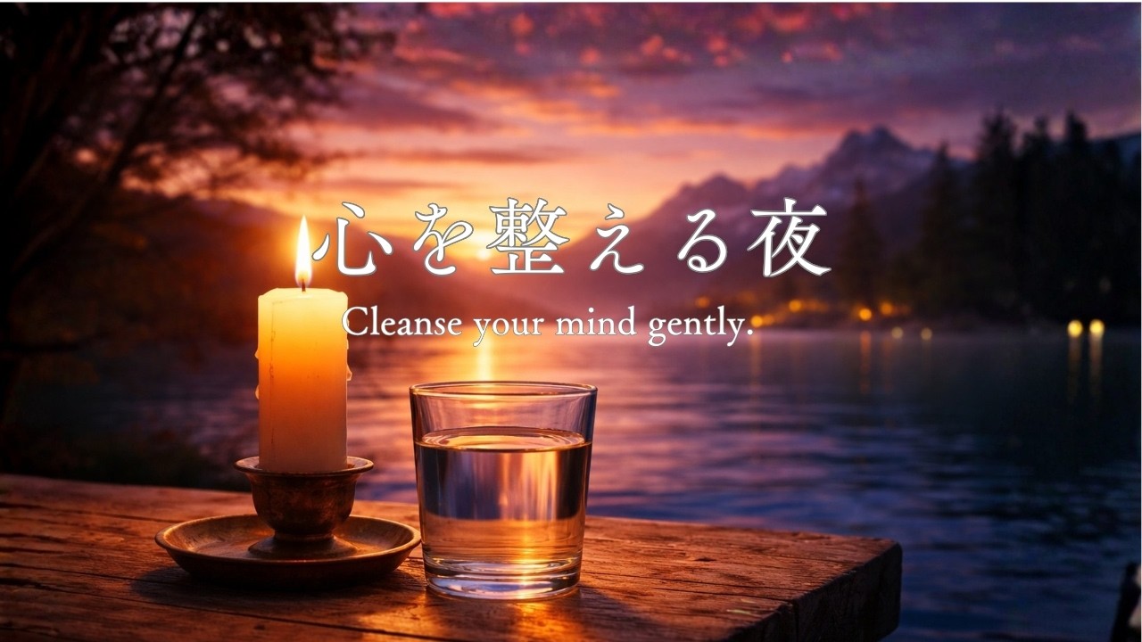 【睡眠導入】心を整える夜。深い眠りとリラックスのためのピアノBGM｜Cleanse Your Mind Gently