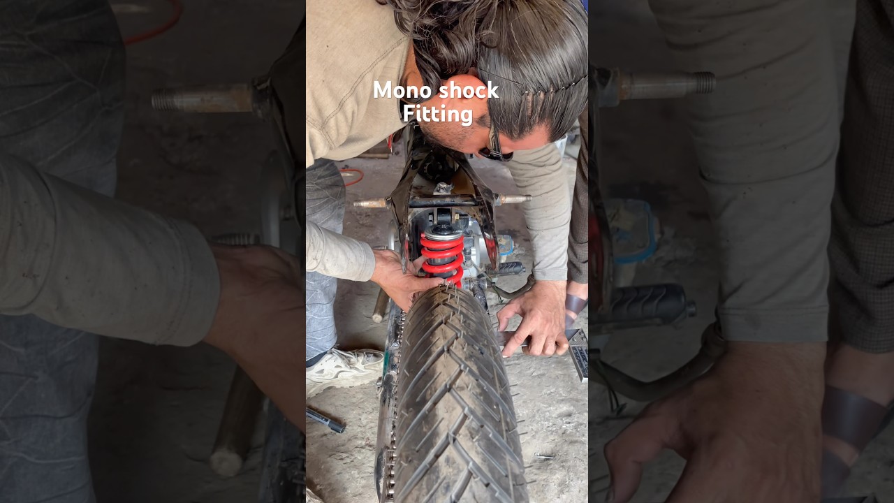 (Cd 70 mono shock fitting )#khalildenter