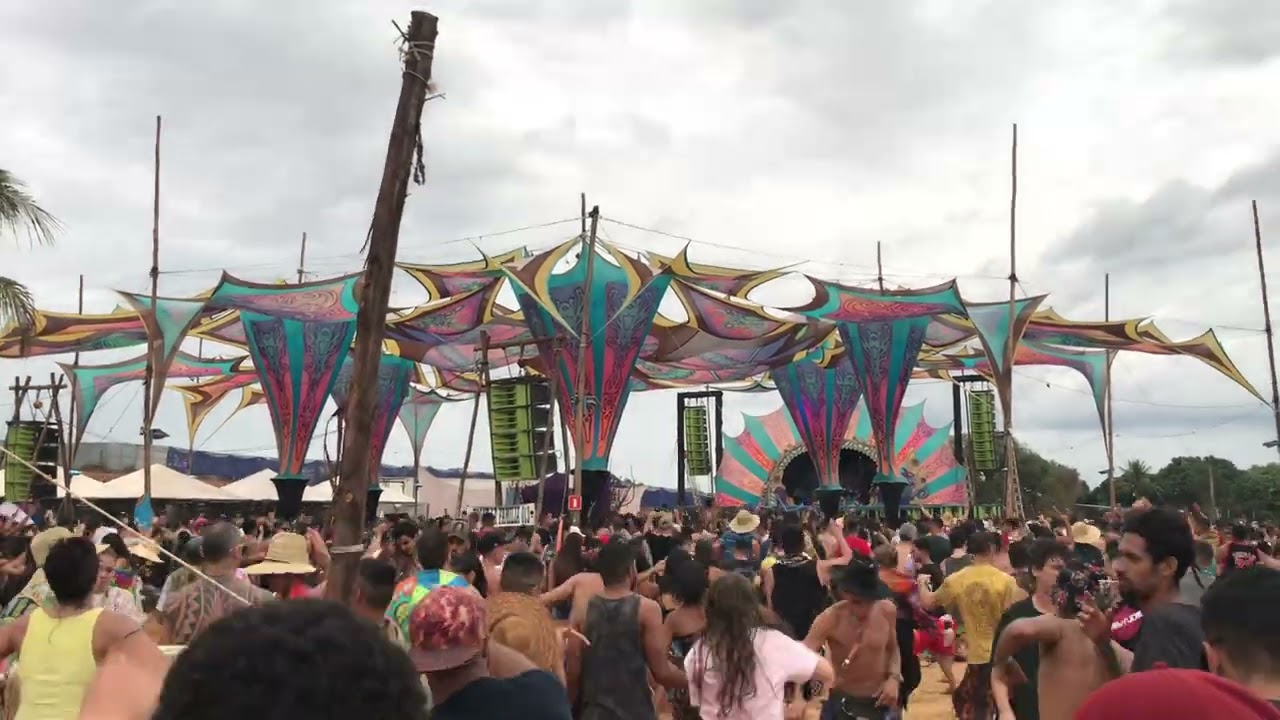 Festa rave 2018 - S&atilde;o Paulo Brasil -  #rave #psytrance #festival #trance