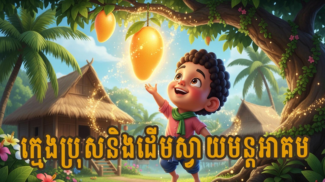 ក្មេងប្រុស និង ដើមស្វាយមន្តអាគម